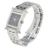 エルメス Hウォッチ 腕時計 HH1.210 クオーツ ブラック文字盤 ステンレススチール レディース HERMES 【中古】